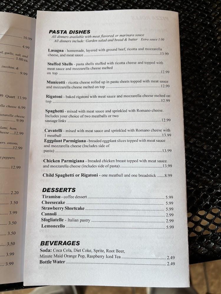 Aldo's Pizza & Pasta Menu image 2